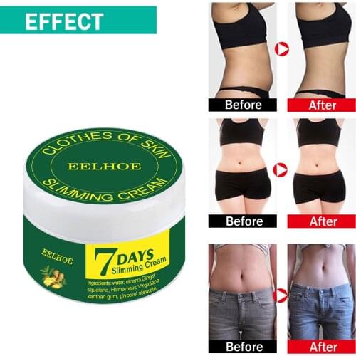 30ml 7 Days Slimming Body Cream Anti Cellulite Cream Warm Weight Body Fat Gel Cream Massage Loss Burning Slimming