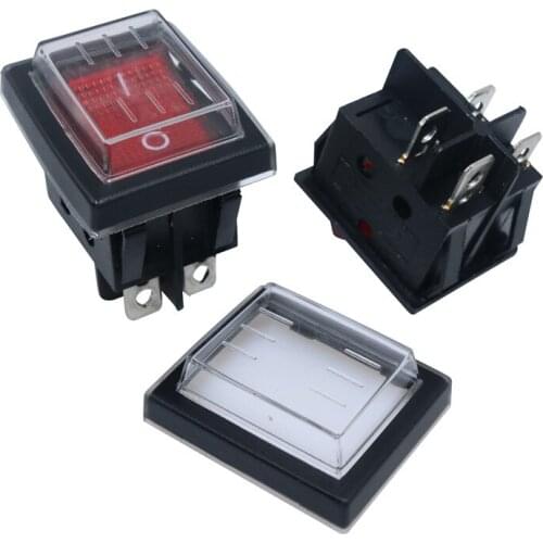 5 pieces / batch 2 / 3 feet ON / OFF round / square boat rocker switch car dashboard truck household appliances switch