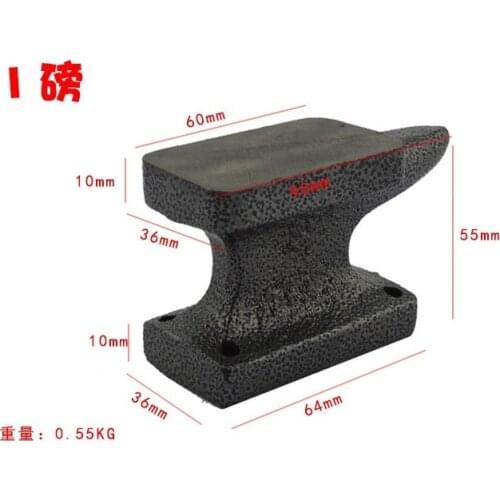 Free shipping 1LB Blacksmith 's Anvil . jewelry tools, goldsmith iron plate