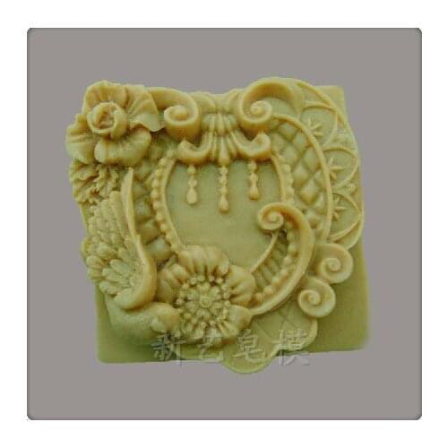 Decorating silicone soap mold silicone chocolate mold silicone mold