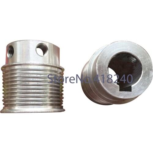 Computer Embroidery Machine Parts Inverter Motor Aluminum Pulley 22MM Hole *10 Teeth 24MM Hole *10 Teeth