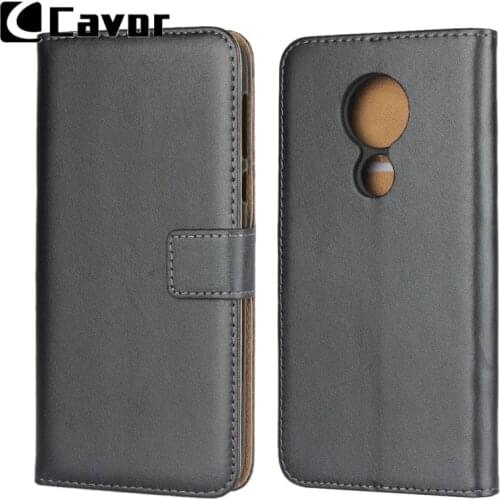 Leather Flip Coque For Moto G7 Power Wallet Cover Case Phone Accessory Flip case For Moto G7 Power Cases