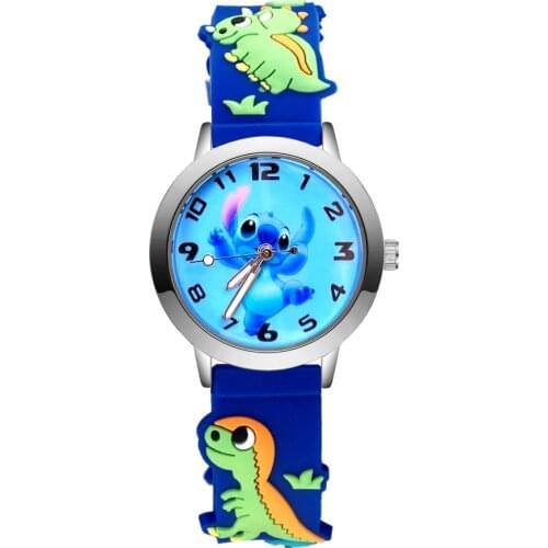Fashion Cartoon Horse Style Children Watches Kids Student Girls Boys Quartz 3D Silicone Wrist Watch JA230