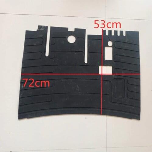 FOR FORklift Heli Cab Rubber Bottom Pad Hangzhou Cab Floor Mat Qingdao Hyundai Floor Mat High Quality Accessories Free Shipping