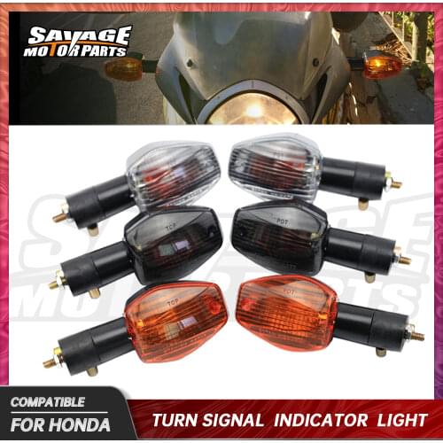 Turn Signal Light Indicator Lamp For HONDA CB400SF CB600 900 HORNET RVT 1000R CBR 919 05-up 1300 Motorcycle Accessories Blinkers