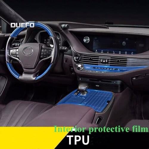 TPU Car Sticker For Lexus transparent TPU Protective Film for Lexus GS ES LS RX IS series car interior accessories