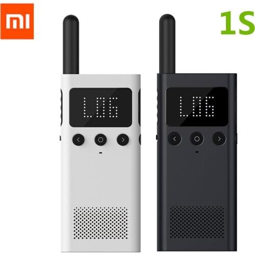 Xiaomi Mijia Smart Walkie Talkie 1S With FM Radio Speaker Standby Smart Phone APP Location Share Fast Team Talk