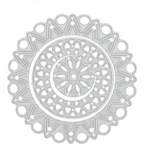 YLCD216 Flower Leaf Metal Cutting Dies For Scrapbooking Stencils DIY Album Cards Decoration Embossing Folder Die Cutter Template