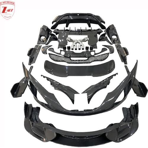 Z-ART 765LT body kit for 720S carbon fiber facelift body kit for 720S tuning kit for 720S aerodynamic kit 765LT kit