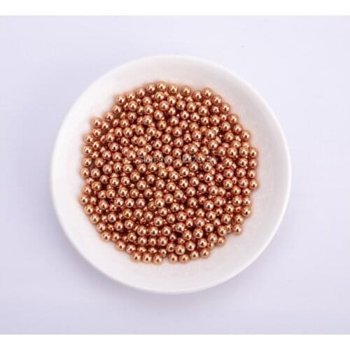 0.17inch 4.31mm Copper plated BB balls hunting balls slingshot balls bearing balls 3050PCS/KG