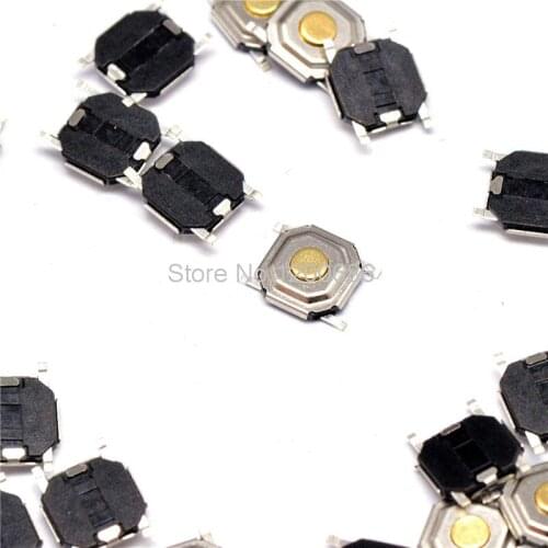 4 * 4 * 1.5MM touch switch patch 4-pin copper button / waterproof copper head
