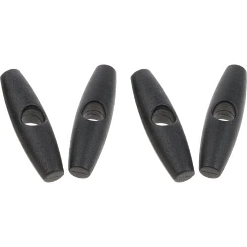 4 Pieces Camping Awning Tent Fly Roll Up Buckle Tent Canopy Door Curtain Folding Duffle Toggle Stopper