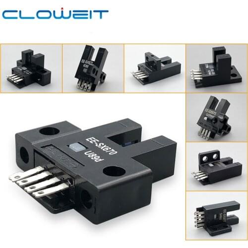10PCS LONGWE 5mm Micro Grooved Switch Photoelectirc sensor EE-SX670-671-672-673-674-675-676-677
