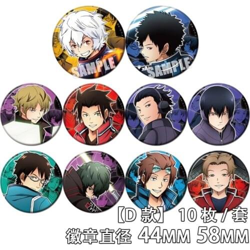 58mm World Trigger Kuga Yuma Replica anime Acrylic Brooch Buttons Icons