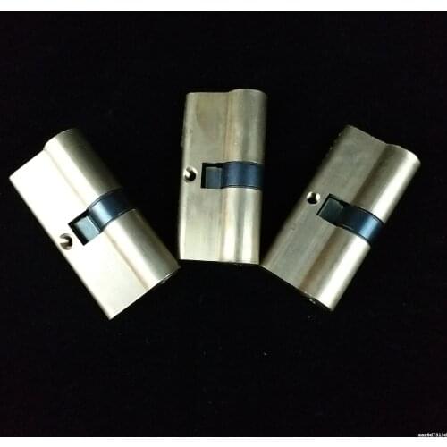 65 70 80 90 115mm Door Cylinder Biased Lock Cylinder AB Key Anti-Theft Entrance Brass Door Locks Lengthened Core Extended Keys