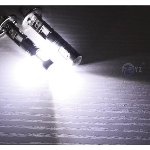 Car Flashing H1 fog light LED Fog Lamp headlight Bulb Auto 12V 6000K xeno White 50W