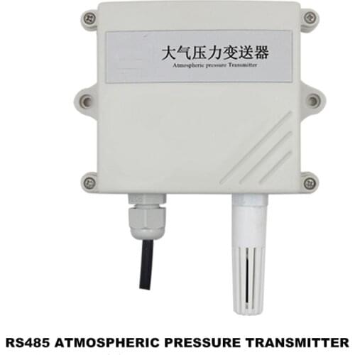 Free shipping 1pc High precision temperature sensor Atmospheric pressure sensor Transmitter RS485 modbus pressure sensor