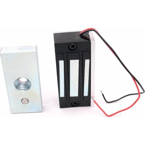2PCS 12V Mini Magnetic lock Electric Lock Electric Cabinet Lock 64Kg 120lbs Holding Force Door Access Control Lock