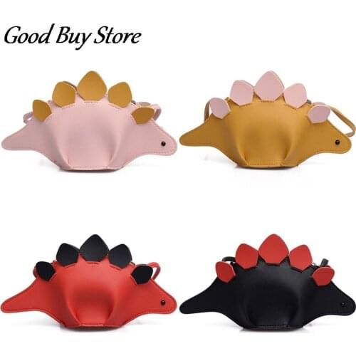 Cartoon Animal Coin Purse Handbag Children Wallet Small Coin Shoulder Bag Cute Crossbody Bags Girls Fashion Leather Pocket Pack