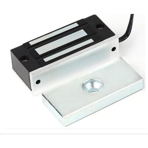 Mini 12V 60kg Electronic Magnetic Lock Fail Safe EM Locks 60KG Holding Force Electric Magnetic Door Lock Access Control System