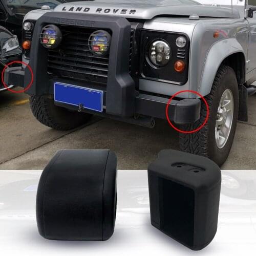 For land rover 4pcs defender front bumper RUBBER CAP offroad sport car accessories body parts RUBBER CAP guard
