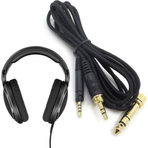 Replacement 3.5mm to 2.5mm Earphone Cable for Sennheiser- HD598 HD599 HD569 HD579 HD518 Headset Audios Cord