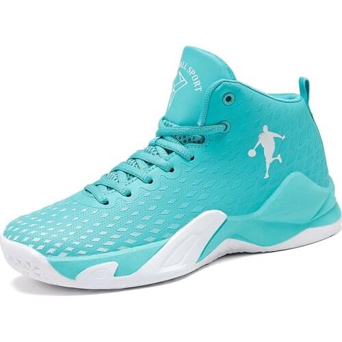 Autumn Men Basketball Shoes High Top Training Sneakers Ankle Boots Women Gym Athletic Sports Footwear Flat Trainers For Male New