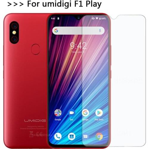 UMIDIGI F1 Play Tempered Glass Good Premium 9H Screen Protector Protective Glass Film Accessories for UMIDIGI F1 Play 6.3Inch