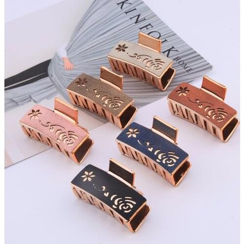 New fashion Delicate medium hair card flowers Solid color adult ladies hairpin lady girl hair accessories Headdress