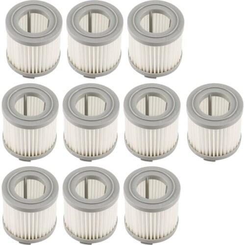 10Pcs HEPA Filter for Xiaomi JIMMY JV51 CJ53 C53T CP31 Handheld Cordless Vacuum Cleaner HEPA Accessories