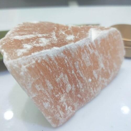 100-300g Natural selenite ore decoration raw yellow gypsum stone crystal Minerals Specimen Healing home Decorating free shipping