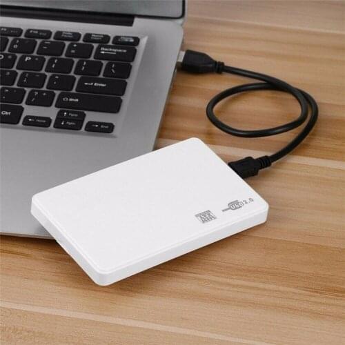 100set/lot 2.5Inch 2.5" SATA Box USB 2.0 SATA HD Box HDD Hard Drive Mobile Disk External Enclosure Case