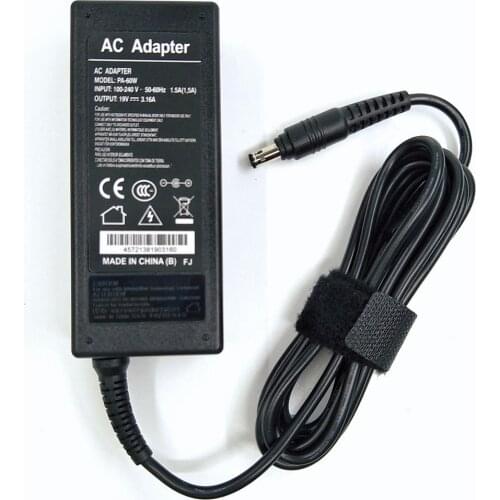 19V 3.16A 5.5mm*3.0mm AC Adapter FOR Samsung Q468 Q230 Q208 QX310 Q310 Q320 Q210 Laptop Power Charger Supply