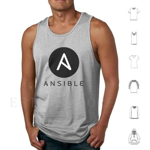 Ansible Tank Tops Vest Sleeveless Programming Golang Java Kotlin Geek Devops Ansible Redhat Linux Windows Microsoft Code