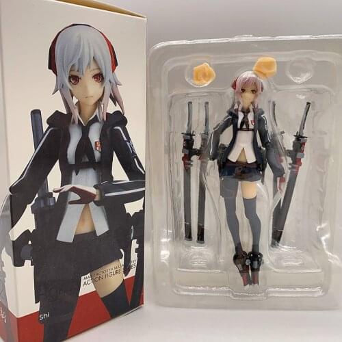 Heavy Soldier Type Female Figure High School Student Girl Anime Figma Action Figure 220# Collection Model Toy Gift