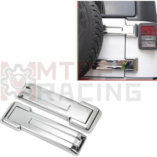Chrome Trim Engine Hood Hinges Covers For Jeep Wrangler JK 4 Door 2007 2008 2009 2010 2011 2012 2013 2014 2015 2016 2017
