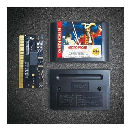 Pirates Gold - 16 Bit MD Game Card for Sega Megadrive Genesis Video Game Console Cartridge