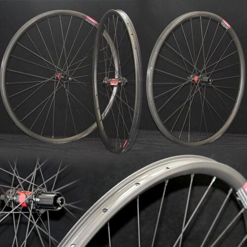 30x23 Tubeless ready MTB carbon bicycle wheels 30mm with DT 240 disc hub 28-28 Holes custom spoke wheels OEM mountain rims