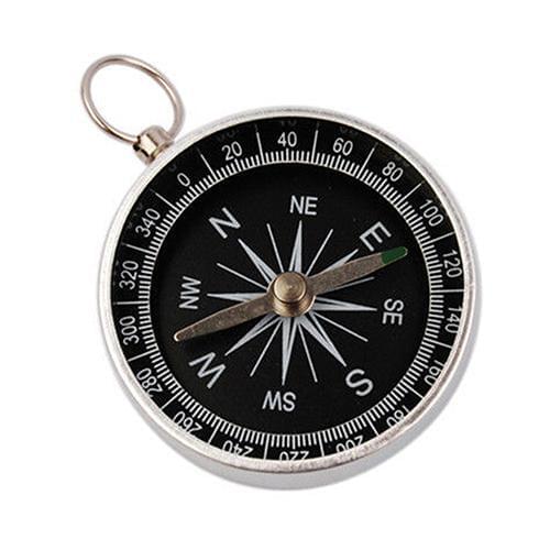 High Quality Mini Portable Pocket Compass Camping Hiking Pocket Brass Compass Portable Compass Navigation Camping equipment