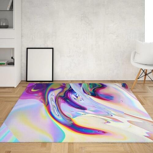 Area Rugs 3D Mystique Kitchen Soft Mat Living Room Bedroom Bathroom Decoration Printed Abstract Art Carpet