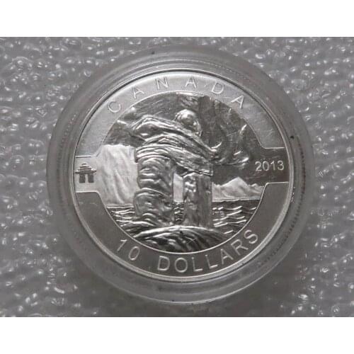 Real Rare Silver Original Coin Collection Canada 2013 10 Canadian Dollar Half Ounce Commemorative Silver Coin