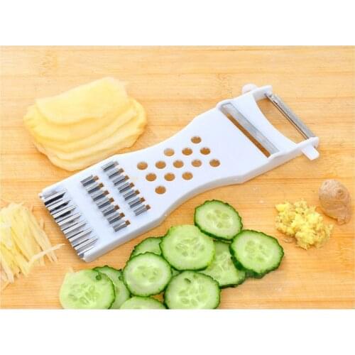 Cucumber Slicer Salad Kitchen Shredder Cheese Fruit Carrot Cutter Grater Modern Family Kitchen Tool Multifunctional