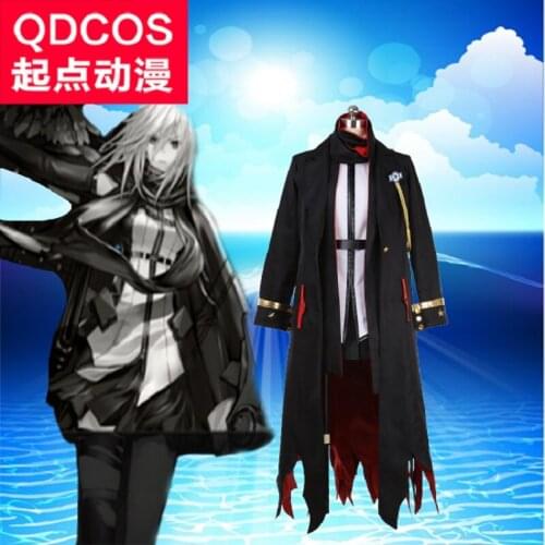 Azur Lane Black Enterprise Original Version Uniforms Cosplay Costume F