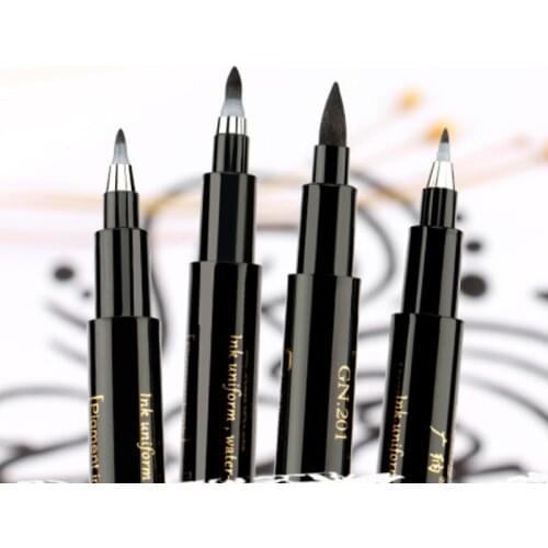 Calligraphy Pen Chinese Words Learning Stationery Art Drawing Marker Pens Quality New Calligraphy Pen Set Brush Pen