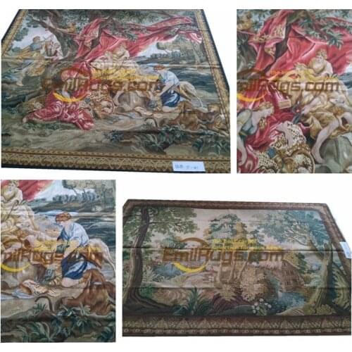 Decor tapestry wool aubusson tapestry tapestry needle flower tapestry tapestry tapestry fabrics