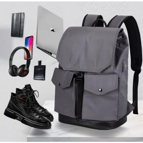 Tagdot Waterproof Backpack For Laptop 15.6 Inch Fashion Multifunction Business teens USB Backpack Male Personality The New
