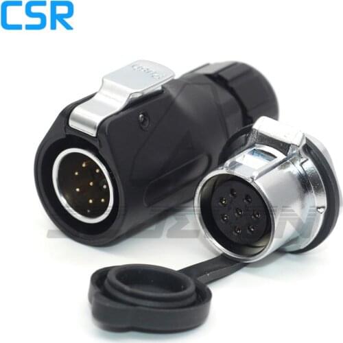 XHP20 series, 8-pin Waterproof Connector Male and Female plug socket Outdoor Automotive Cable connector