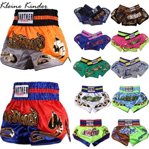 Thai Boxing Short mma Muay Thai Shorts Mens Bjj Boks Boxeo Pants Kickboxing Kids Uniform Martial Arts Boxing Clothes for Women