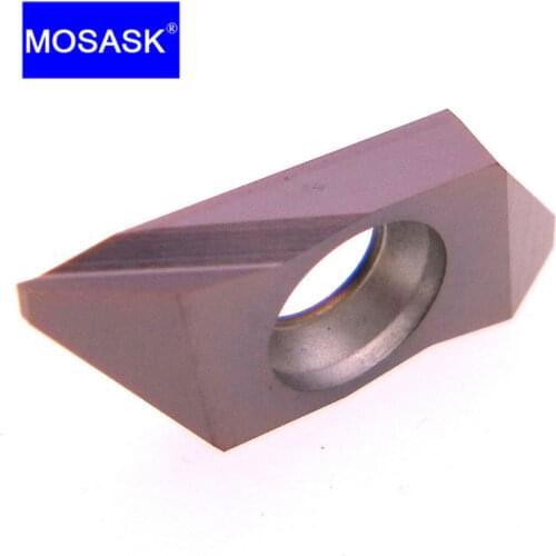 MOSASK S TBP TBPA ZP15 CNC Lathe Machining Carbide Inserts Small Parts Cutting Grooving Back Turning Holder Tools Solid Plates