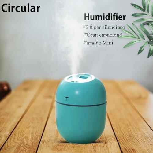 Humidificador de aire ultrasónico para hogar y coche, difusor de aceites esenciales de 220ML,novedad de 2021